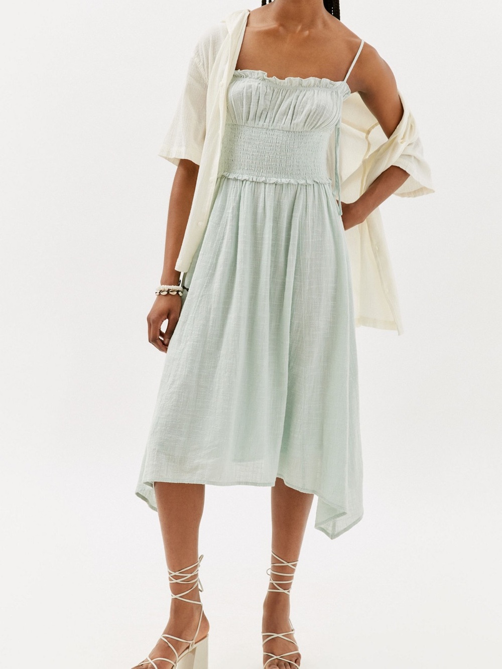 Urban Outfitters Teal Midi Dress
